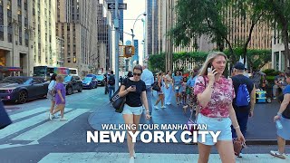 NEW YORK CITY TRAVEL 80  WALKING TOUR MANHATTAN 8th Avenue 23rd Street Madison Square 5th Avenue [upl. by Zoldi]