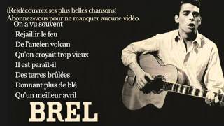 Jacques Brel Ne me quitte pas Paroles Lyrics YouTube [upl. by Otina711]