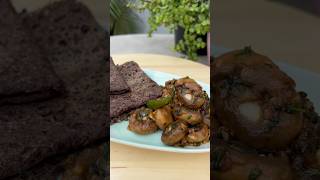 Home remedies for Hair loss  Butter Mushroom with Ragi Dosa food recipe shorts [upl. by Allana462]