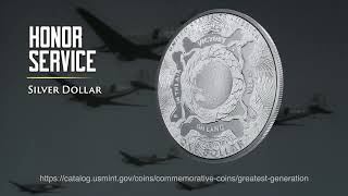 2024 Greatest Generation Commemorative Coins [upl. by Navetse]