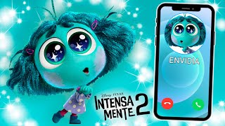 LLAMADA de ENVIDIA INTENSAMENTE 2📞📲😱 [upl. by Quickel]