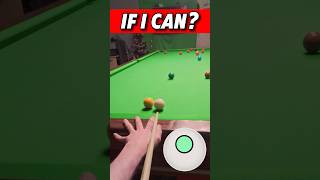 Snooker Break Clearance Attempt 📡 GoPro Headcam POV [upl. by Eipper]