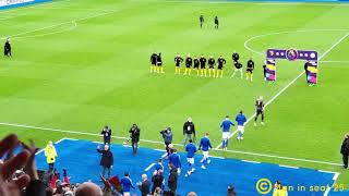 Claudio Ranieri receives heros welcome on return  Leicester City 42 Watford  EPL 2122 [upl. by Nanah]