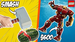 I Built the BIGGEST LEGO SUPERHERO Sets [upl. by Karlee]