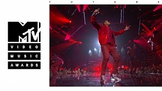 Future  Fk Up Some Commas Live from the 2016 MTV VMAs [upl. by Nahtanoj]