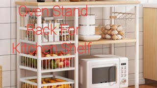 Oven stand rack for kitchen shelf fashion buy trending gadgets [upl. by Vod]