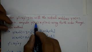 RK method second order differential equation using simple steps by AJ sir [upl. by Winne]