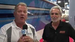 Sonic Powerboats At Miami Boat Show With Boat Show TV [upl. by Nelan735]