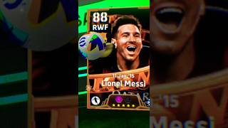 108 Rated Big Time Epic MNS Blitz Curler Lionel Messi  eFootball 2025 Mobile [upl. by Ahsilra]