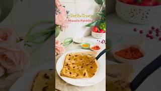 Double Cheese Masala Paratha  Cheese paratha paratha paratharecipe cheeseparatha shortsvideo [upl. by Palermo710]