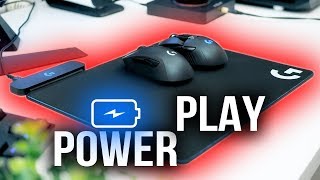 Wireless CHARGING for Gaming Mice  Logitech G PowerPlay Review [upl. by Lyudmila]