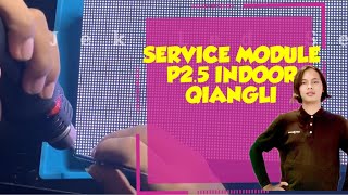 Service module videotron P25 indoor dead pixel karna pemasangan [upl. by Nodgnal]