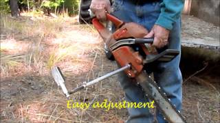 How To Cut Firewood With The Woodcutters Friend [upl. by Knapp]