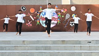 Soaring Spirits Acrobatic Dance Ignites the Josh24 Opening Ceremony school acrobatics sports [upl. by Coonan]