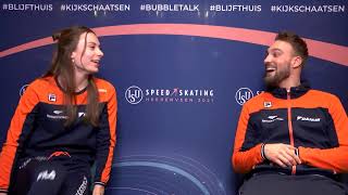 BUBBLE TALK met Femke Kok en Kjeld Nuis [upl. by Esialb682]