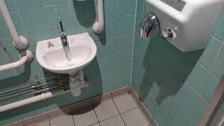 Disabled toilet in Sainsburys St Leonards on sea [upl. by Yhprum]