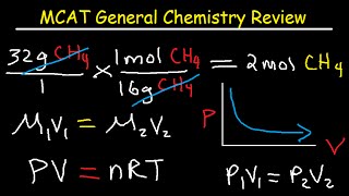 MCAT Test Prep General Chemistry Review Study Guide Part 1 [upl. by Eyr]