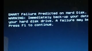 SMART Failure Predicted on Hard Disk Replace [upl. by Eserehc161]