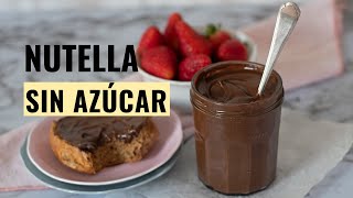 Cómo hacer Nutella Casera sin Azúcar y sin avellanas [upl. by Caniff]