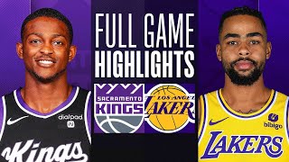 KINGS at LAKERS  NBA PRESEASON FULL GAME HIGHLIGHTS  October 11 2023 [upl. by Otrevlig]