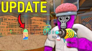 New Gorilla Tag SCIENCE UPDATE new map [upl. by Haym]