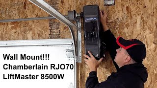 How to install a Chamberlain Garage Door Opener  PART 1 [upl. by Notreb]