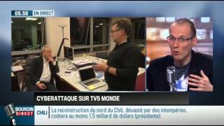 La chronique dAnthony Morel  La chaîne TV5Monde a été victime dune cyberattaque  0904 [upl. by Netsuj]