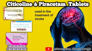 Citicoline and Piracetam tablets uses in Bangali  Neurocetam Plus Tablet Storax PR Tablets [upl. by Lette]