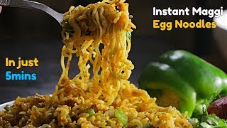 Instant Egg Maggi  మ్యాగీ ఎగ్ నూడుల్స్  Instant Maggi Noodles [upl. by Lydnek]