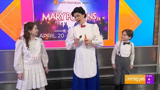 FIRST LOOK Mary Poppins Jr cast performs quotA Spoonful of Sugarquot [upl. by Drolyag]