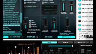 Drumagog 5 Auto HiHat Tracking [upl. by Nnylyma]