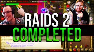 Raids 2 First Ever Completed Raid With Rewards OSRS B0aty Woox Faux Mr Mammal [upl. by Countess]