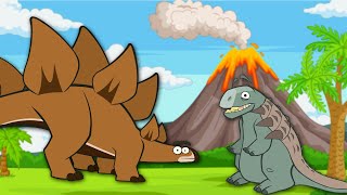 Dinosaur  The Hidden Secrets of Sordes Dinosaur  Dinosaur Cartoon For Kids [upl. by Mahon]