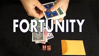 Magic Review Fortuity by David Jonathan amp Alakazam  Card amp Dice Prediction [upl. by Asp]