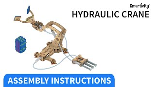 SMARTIVITY  Hydraulic crane  Version 2  How to Make [upl. by Torosian]