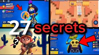 27 SECRETS que vous IGNOREZ sur BRAWL STARS  Oui exactement [upl. by Adnorahc106]