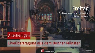 Festhochamt zu Allerheiligen  Heilige Messe am 01112024 [upl. by Couchman222]