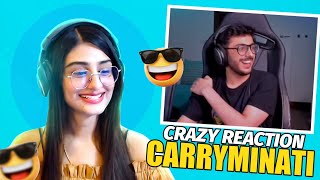 PAYALGAMING React On Carryminati Omegle Video😂🔥 Crazy Reactio [upl. by Boni]