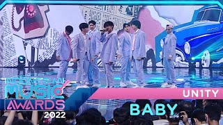 UN1TY  Baby  Indonesian Music Awards 2022 [upl. by Mosier]