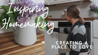 Inspiring Homemaking How to create an inviting home  My day of homemaking [upl. by Nerat]