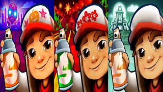 Subway Surfers  Mexico 2022 🆚 Lunar New Year 2022 🆚 Haunted Hood 2023 [upl. by Hebrew933]