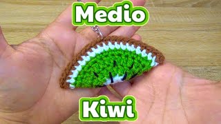 Medio Kiwi a crochet [upl. by Aneladgam]