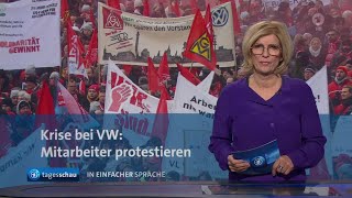 tagesschau in Einfacher Sprache 1900 Uhr 21112024 [upl. by Ybba]