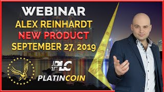 Platincoin webinar from September 27 2019  a new product of the company [upl. by Akin]