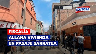 🔴🔵Sarratea Fiscalía incauta vivienda donde expresidente Castillo sostenía reuniones clandestinas [upl. by Zilevi587]