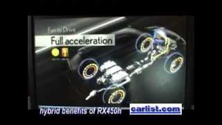 2010 Lexus RX450h benefits of the Atkinson cycle engine hybrid  a video to illustrate the benefits [upl. by Mateo]