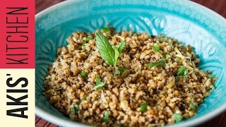 How to cook Bulgur Wheat  Akis Petretzikis [upl. by Courtund]