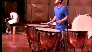 Sam Phillips Playing Big Kettle Drums at Cleveland State University Cleveland 1991 [upl. by Melone]