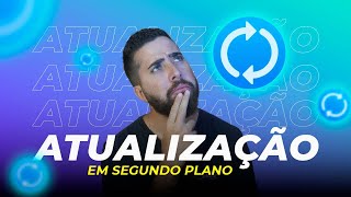 ATUALIZAÇÃO EM 2º PLANO NO IPHONE [upl. by Damaris993]