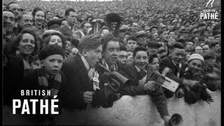 Burnley V Manchester United FA Cup Third Round 1954 [upl. by Hameean]